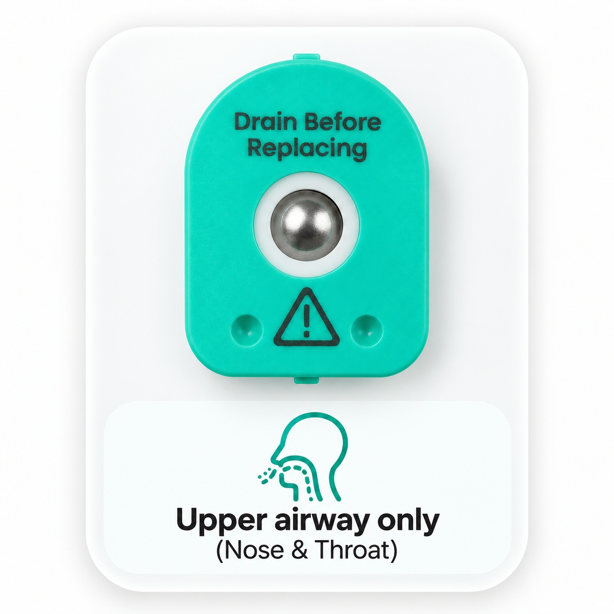 Nebulizer Replacement Mesh for Upper Airway (Nose & Throat)